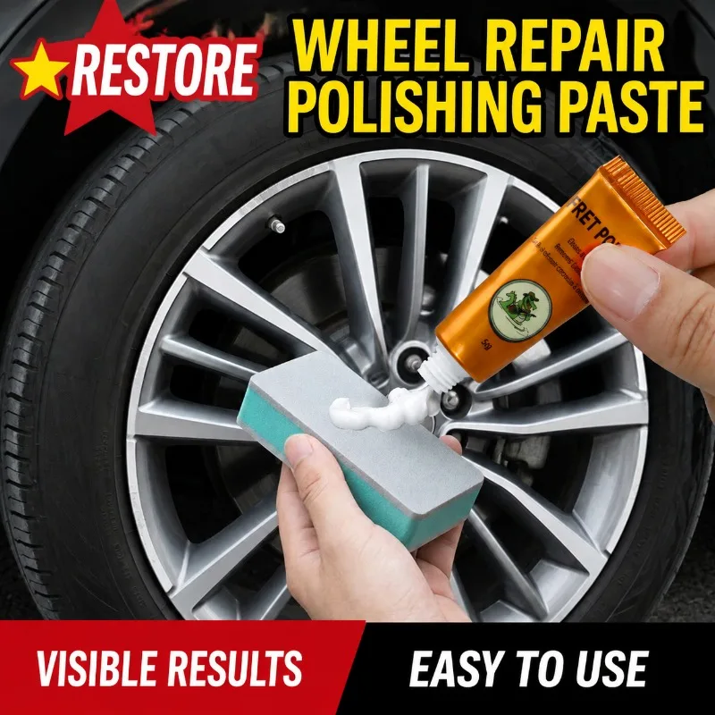 Aluminum‑alloy Auto‑hub Scuff‑repair Paste Tire‑scratch Touch‑up Coating Agent Practical Wheel‑rim Refinishing Ointment