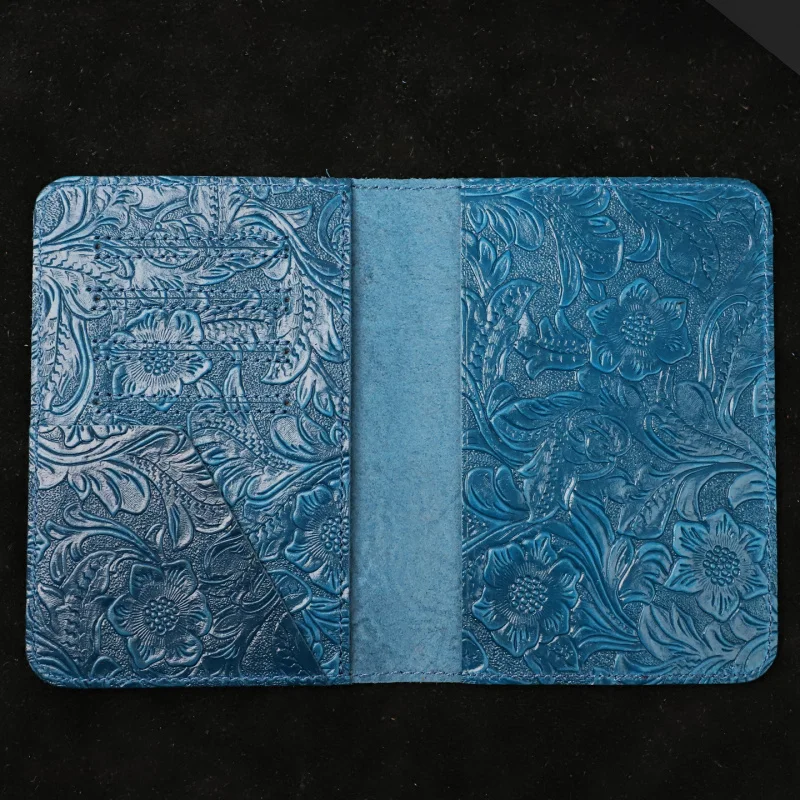 Custodia per passaporto in vera pelle Custodia per portafoglio da viaggio per uomo e donna Protezione per organizer per documenti da viaggio in pelle