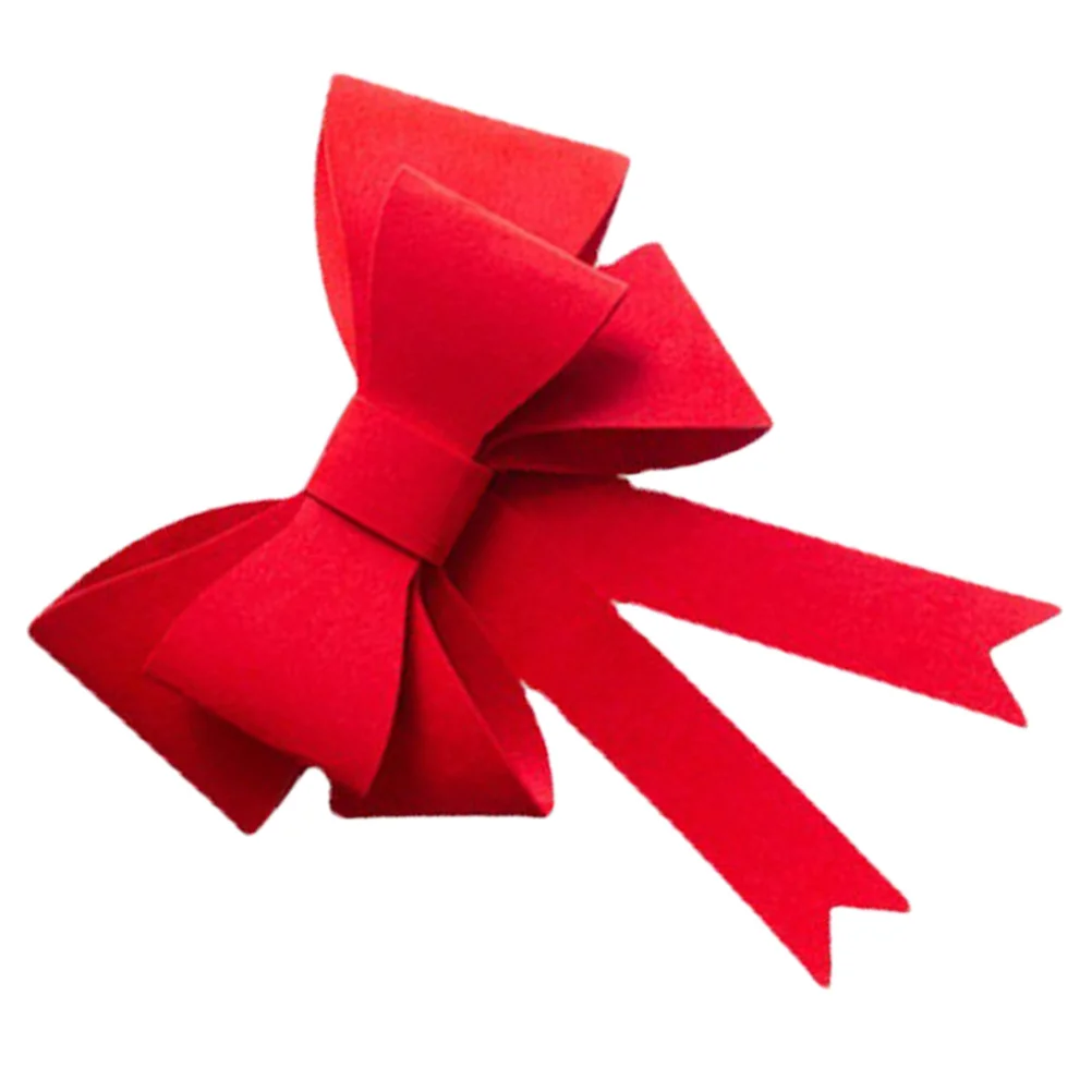 

Bow Pendant Wedding Decorations Oversized Ties for Men Ribbon Red Big Felt Large Man Bows