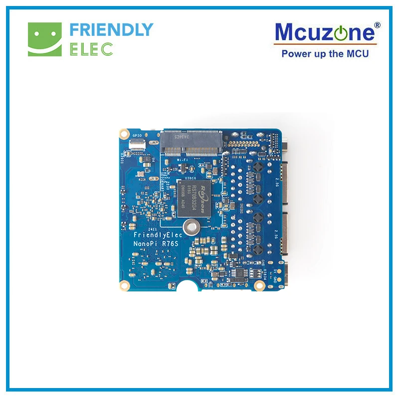 NanoPi R76S 2GB/4GB/16GB RAM + 32GB eMMC، M.2 SDIO WiFi