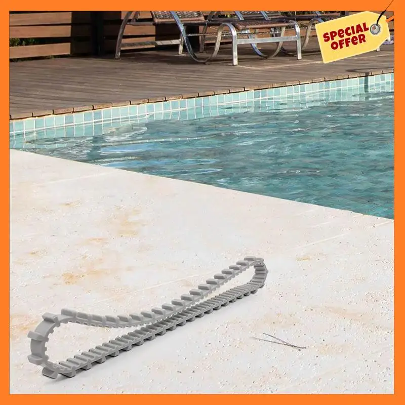 

2 Pack Rubber Pool Cleaner Tire Track Replacement Parts 9985006-R2 For Dolphin Deluxe 4 5 Pool Cleaner