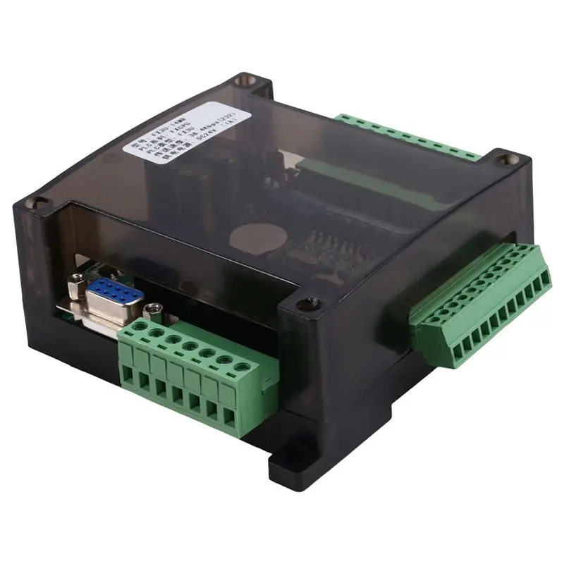 Reliable-FX3U 14MR 6AD 2DA RS485 8 Input 6 Relay Output 6 Analog Input 2 Analog (0-10V) Output PLC Controller Board - view 6