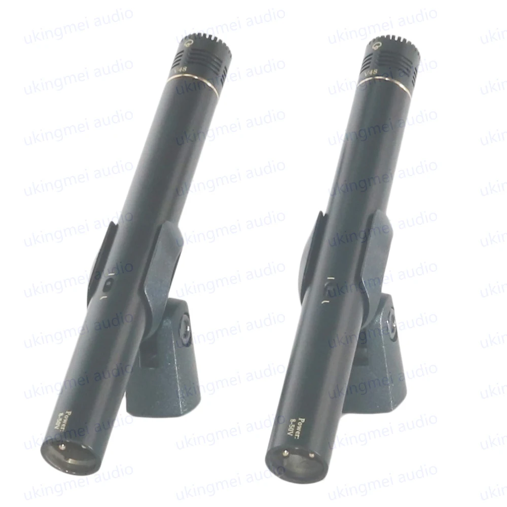 Microphone à petit diaphragme avec Capsule supercardioïde omni cardioïde, Microphone à crayon en laiton pour Studio Symphony Orchestra Chorus