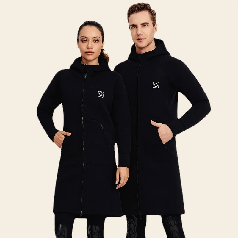 

3MM Jacket Neoprene Diving Thermal Outdoor Long Hooded Swimming Scuba Tops Snorkeling Anti-Ultraviolet Surfing Diving Coat