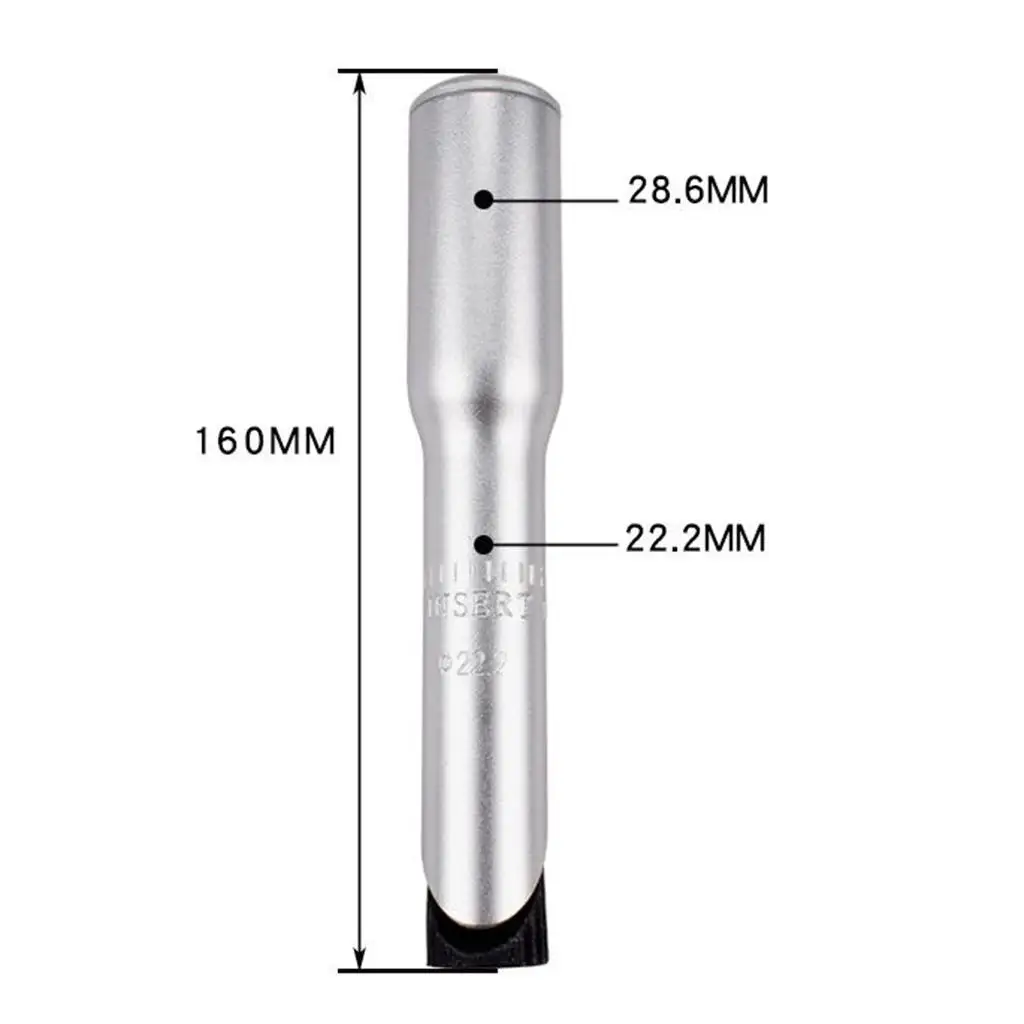 Adapter mostka rowerowego Riser 22,2/25,4 mm Quill 160 mm Element naprawczy