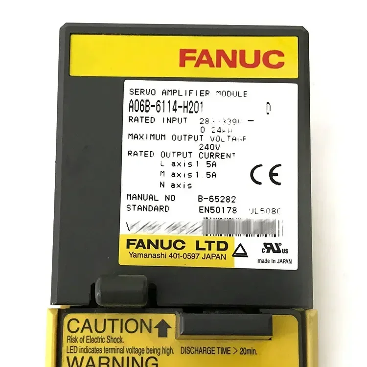 A06B-6114-H201 USED Servo Amplifier  for CNC System Machine