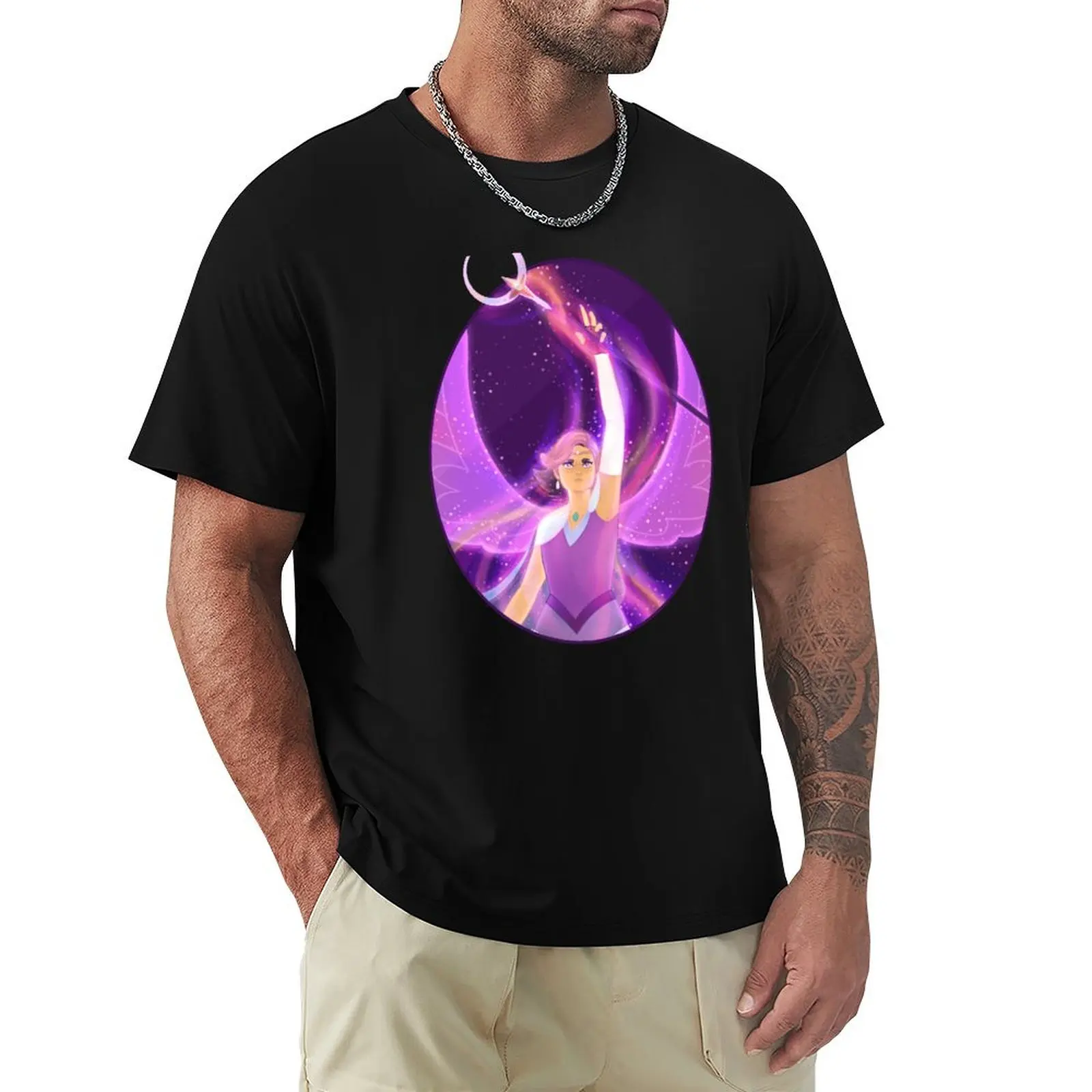 

She-Ra: Queen Glimmer of Bright Moon T-Shirt tshirts personalised vintage anime shirt men clothings