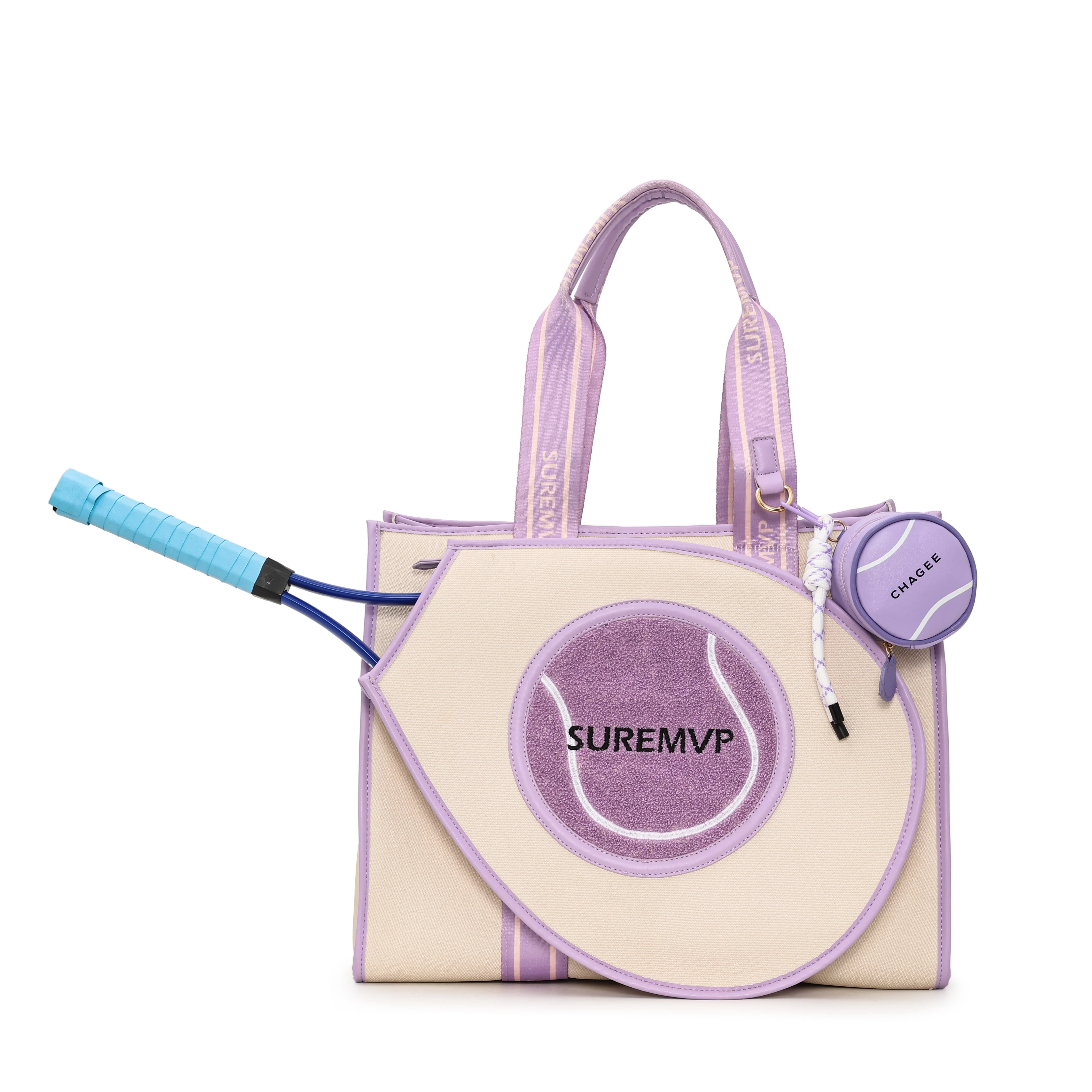Tennis racket bag, large capacity sports bag, commuting design, big brand badminton racket bag, hand-held shoulder back, fashion
