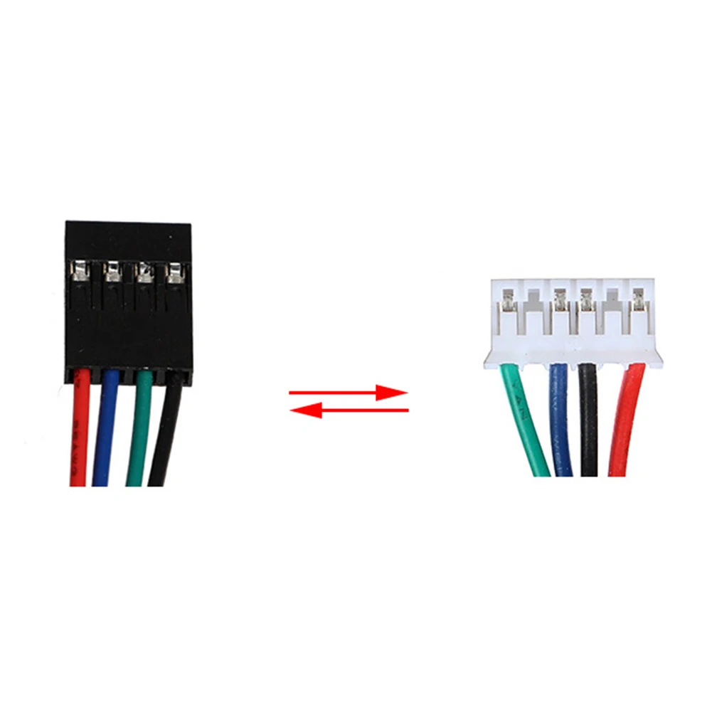 

Кабель-адаптер XH для шагового двигателя с 42 шагами, 4-контактный на 6-контактный, 4 шт., для 3D-принтеров, простая установка