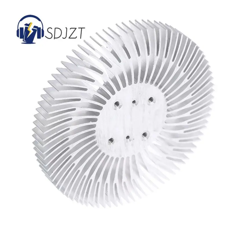 1Pcs LED Heatsink Cooller Round Radiator Aluminum 10W Heat Sink Radiator For Household Lamp Radiator Replaceable