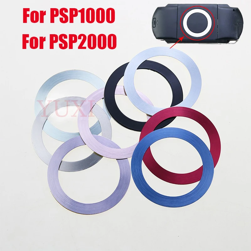 

YUXI 1PC Voor Psp 2000 1000 Stalen Ring Vervangingsonderdeel Voor Psp1000 Psp2000 Achterdeur Omhulsel Stalen Ring