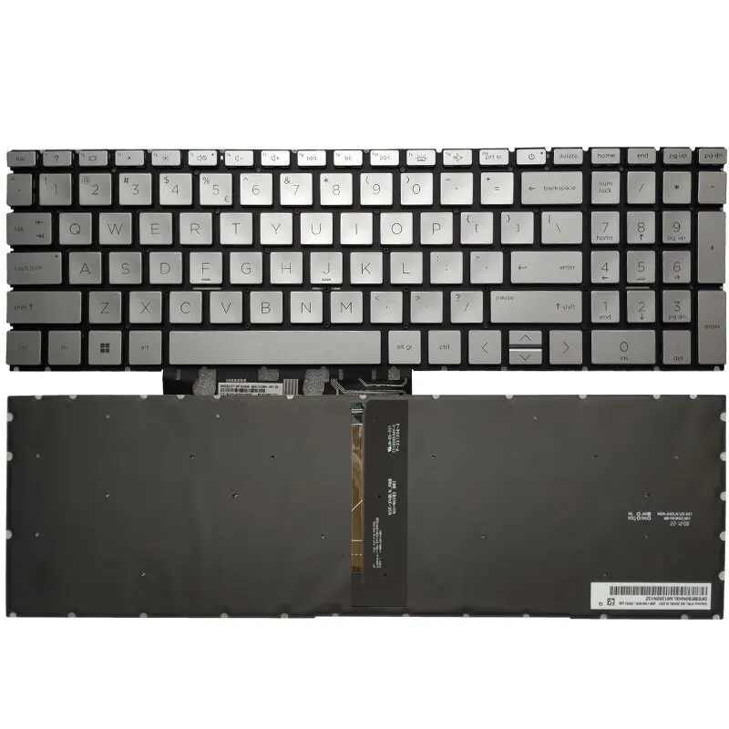 New Backlit US Keyboard For HP Pavilion 15-EG 15-EH TPN-Q246 TPN-Q245 English With Backlight