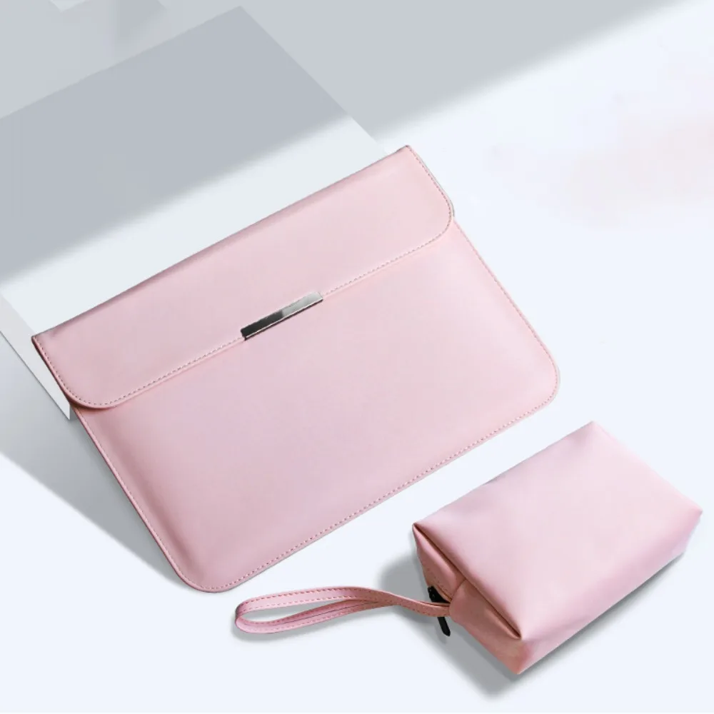 

13-16.2 inch High Quality Ultra Thin Laptop Sleeve Portable PU Ultrabook Case Wear Resistant Shockproof Protective Pouch Travel