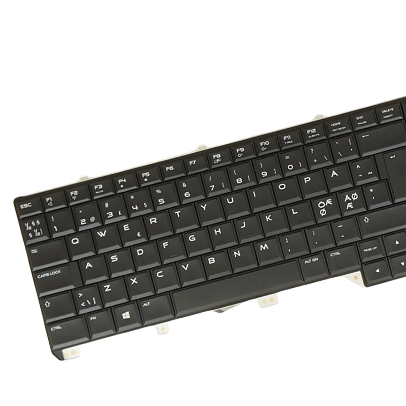 RGB Backlit Laptop Keyboard for Dell Alienware 17 R2 17 R3, 0GJNWD 0WHRWD - German QWERTZ / Swedish Finnish Danish Norwegian