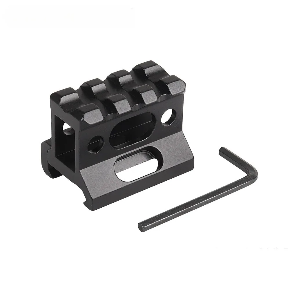 Tactical 3slot Holographic Red Dot T1 Height Increasing Metal Guide 20mm Sight Bracket Base for Hunting Flashlight Optics