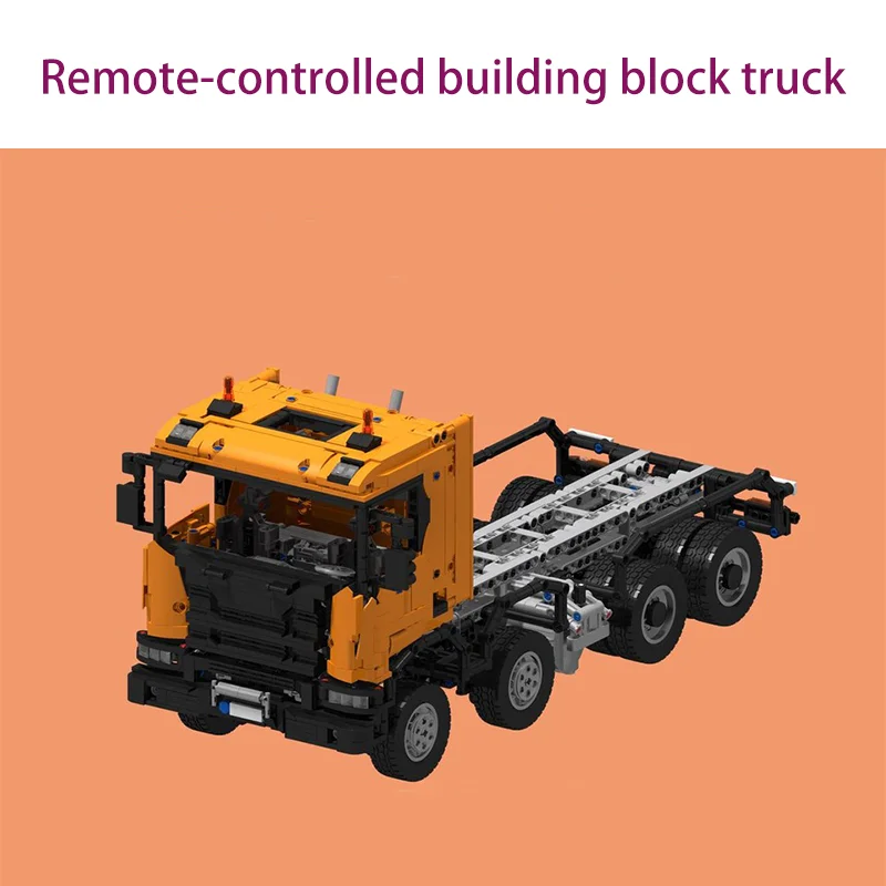 

Building Block Car Model 2217 Parts Large XT 8x4 Truck Classic Construction Set Christmas Gift for Boys