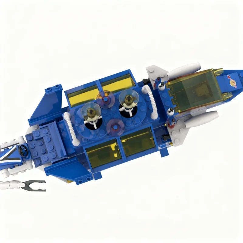 248pcs MOC Space Classic Space Lunar Vanguard Stalker Model Building Blocks Architecture Christmas Gift Toy Idea Craft Brick