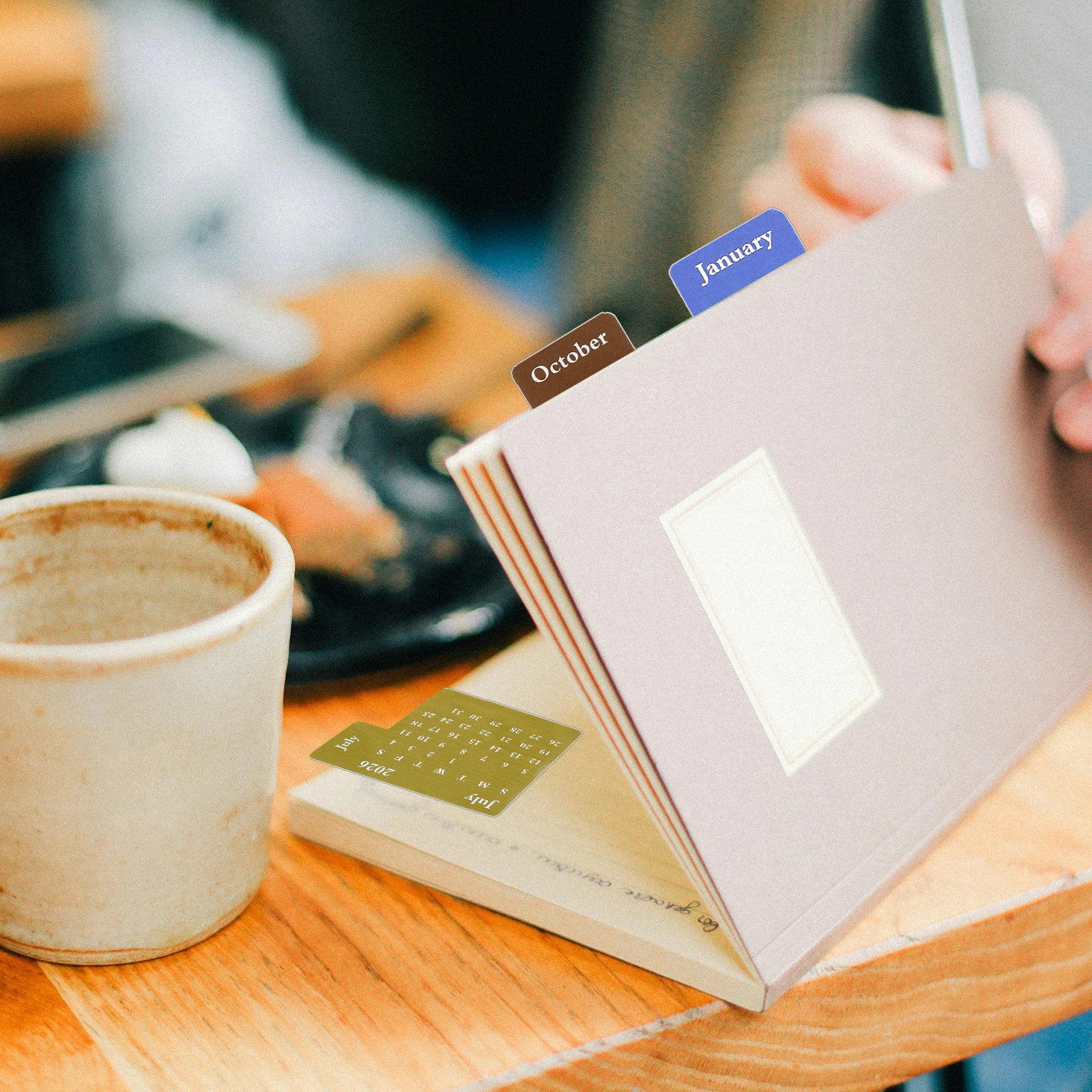 

4 комплекта, липкие вкладки для календаря, 2026, ежемесячный планировщик, индексные наклейки, клейкие маркеры страниц для блокнота, повестка дня, журнал, альбом для вырезок