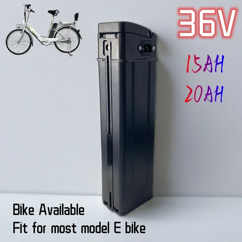 

36V 15/20AH For Silver Fish 1000W Electric Bike Battery With Lithium Attery With 20A BMS