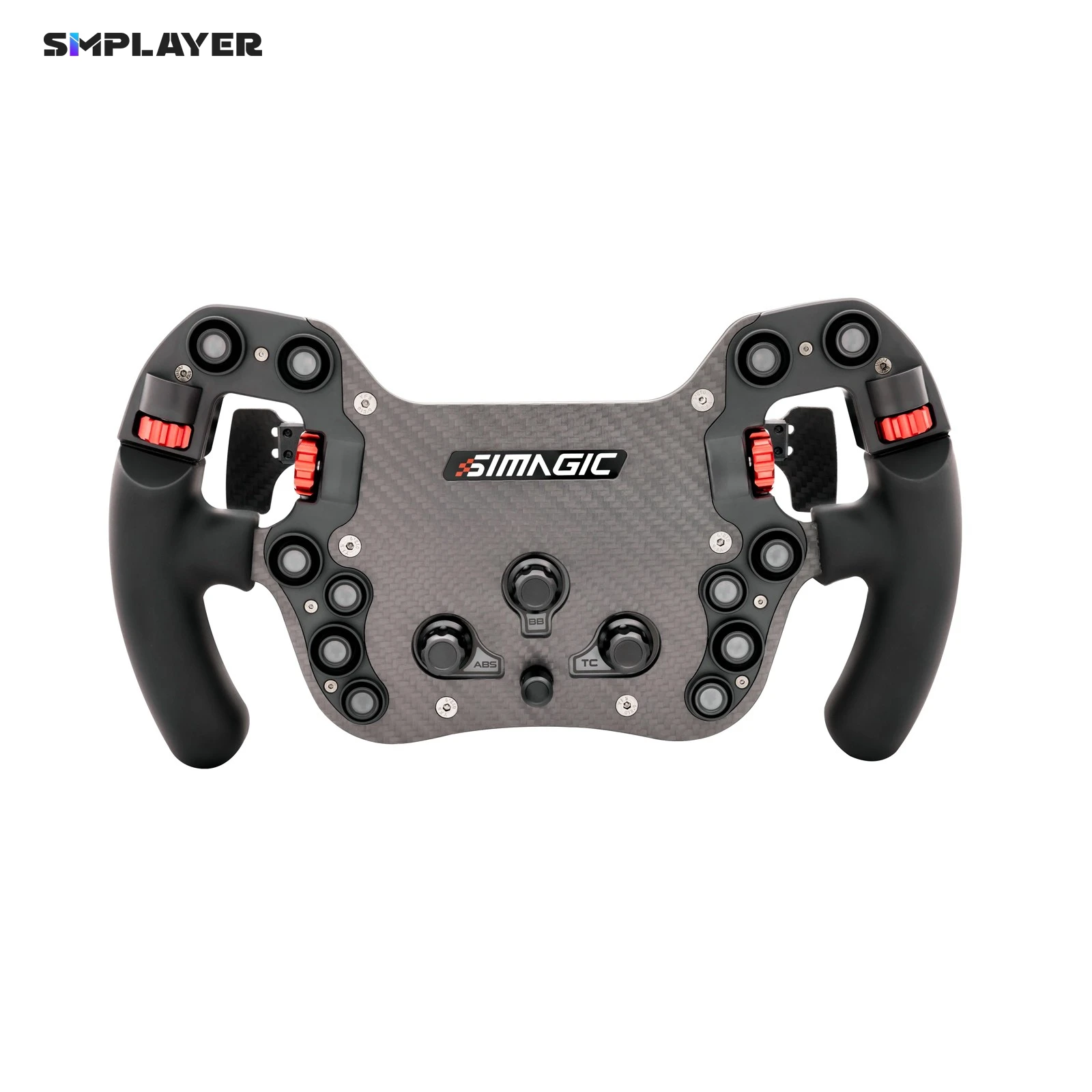 

Simagic FX Formula Extreme Wheel Cabon Fiber Steering Wheel for Alpha Mini U Base Direct Drive Simulator Racing Ga