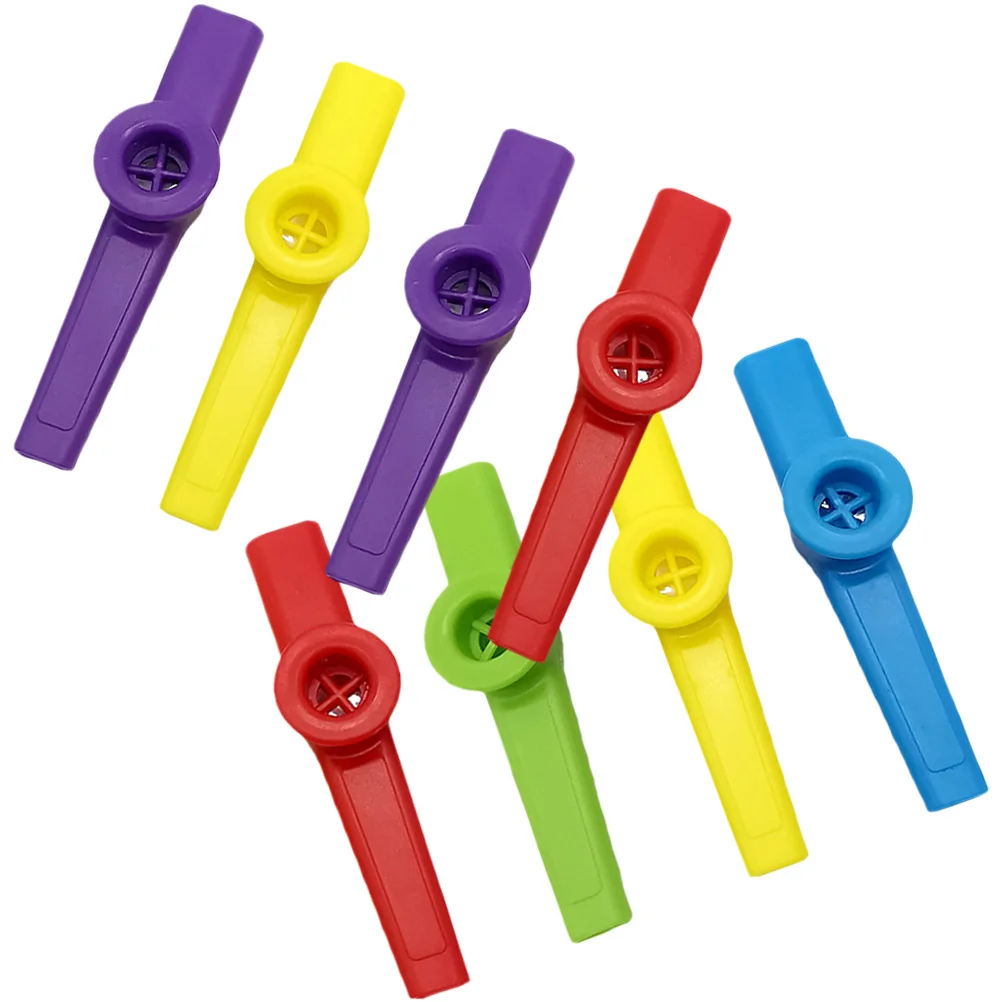 

8Pcs Professional Kazoo Instrument High Quality Plastic Kazoos for Children Starter Music Lovers Easy Learning Kazoo for All