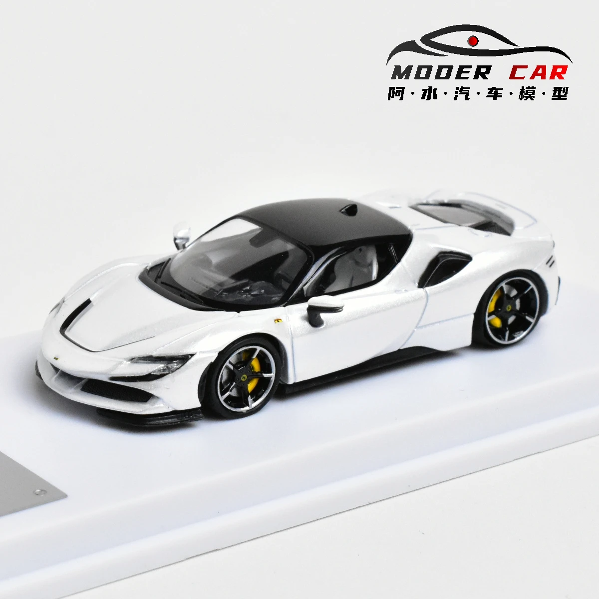 MJ 1:64 SF90 Hard top Diecast Model Car