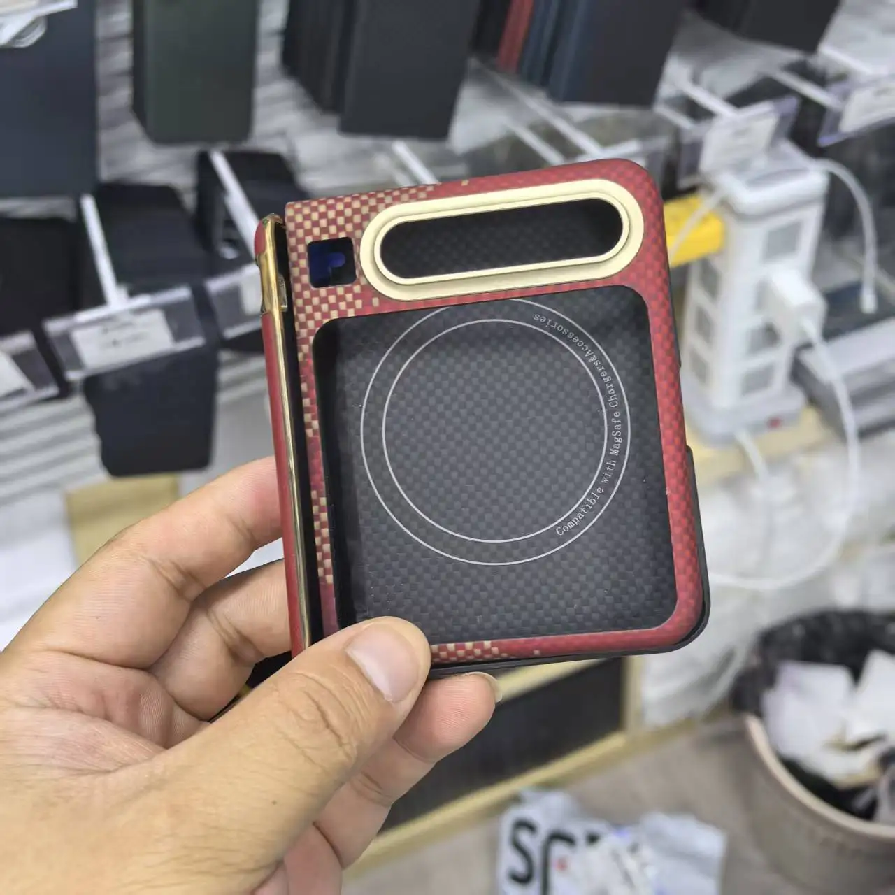 

Чехол из углеродного волокна для телефона Huawei Pura X, ультратонкий легкий защитный чехол из шелкового арамидного волокна