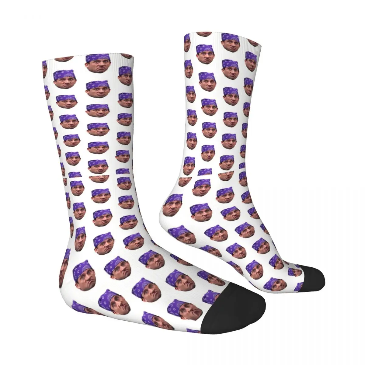 PRISON MIKE Kawaii Drawstring Socks Hiking Cartoon Pattern Socks harajuku Men Happy hip hop