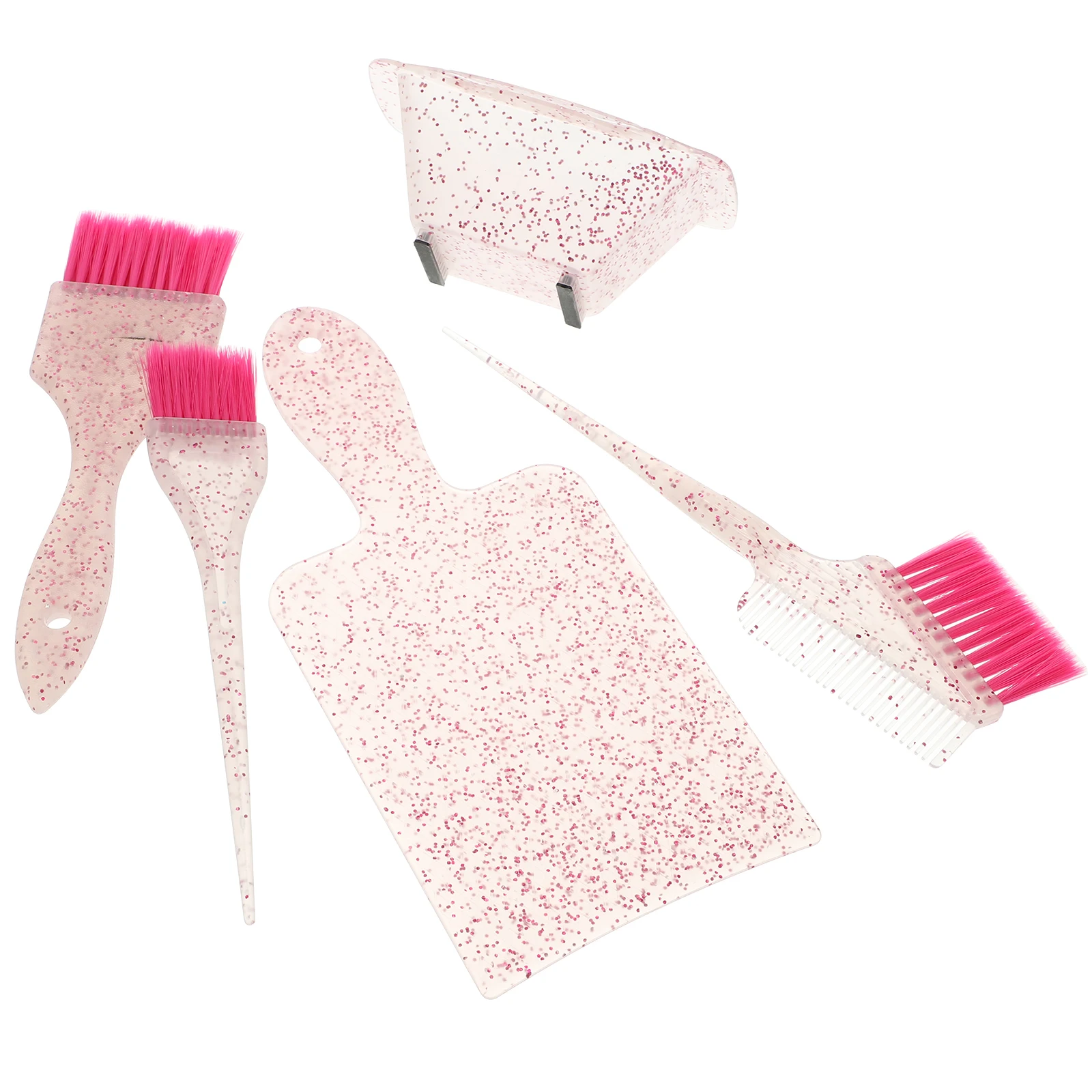 

5 Pcs Hair Coloring Accessories Dye Supplies Tools Dying Kit Face Brush