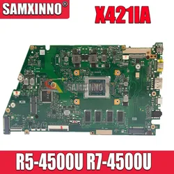 SAMXINNO X421IA Mainboard Für ASUS Vivo Buch X421IAY X521IA Laptop Motherboard R5-4500U R7-4700U AMD CPU 8GB 16GB RAM 100% arbeit