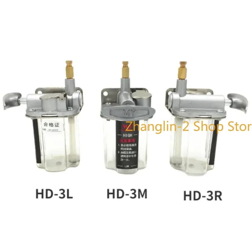 HD-3 Manual Lubrication Oil Pump Hand Operated Centralized Lubricator For Cnc Machine Lubricating System