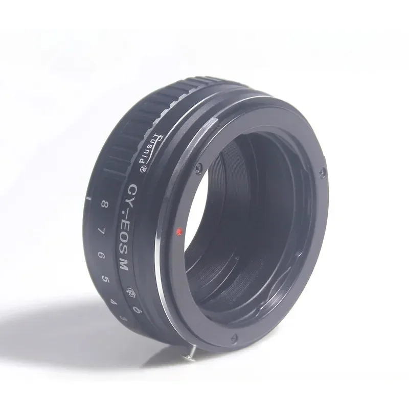 

CY-EM Adapter ring For Contax Yashica C/Y CY Lens to Canon EF-M Mount EOS M M3 M5 M10