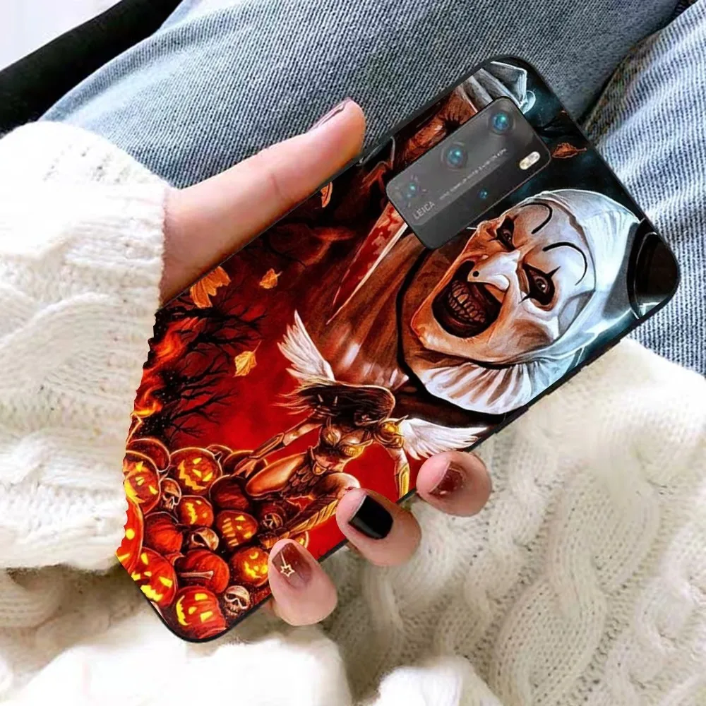 Horror Movie Terrifier Phone Case For Huawei P 8 9 10 20 30 40 50 Pro Lite Psmart Honor 10 Lite 70 Mate 20lite