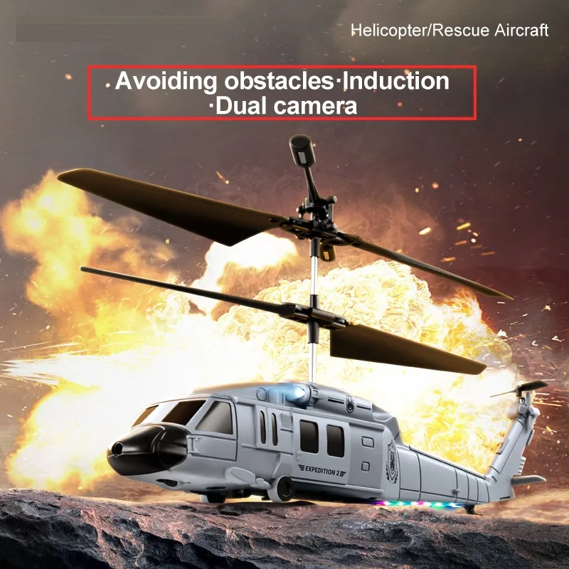 Elicottero telecomandato che evita gli ostacoli modello di Drone aereo all\'aperto giocattolo RC 15 minuti giocattolo di volo per principianti