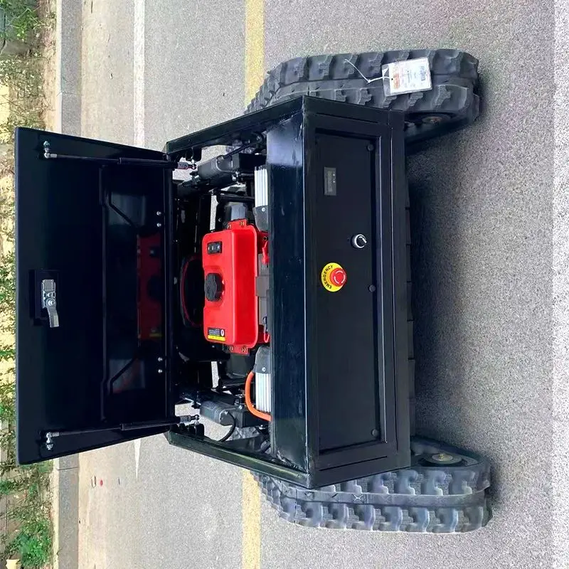 

Customized Mini Lawn Mower Remote Control Crawler Lawn Mower for Sale