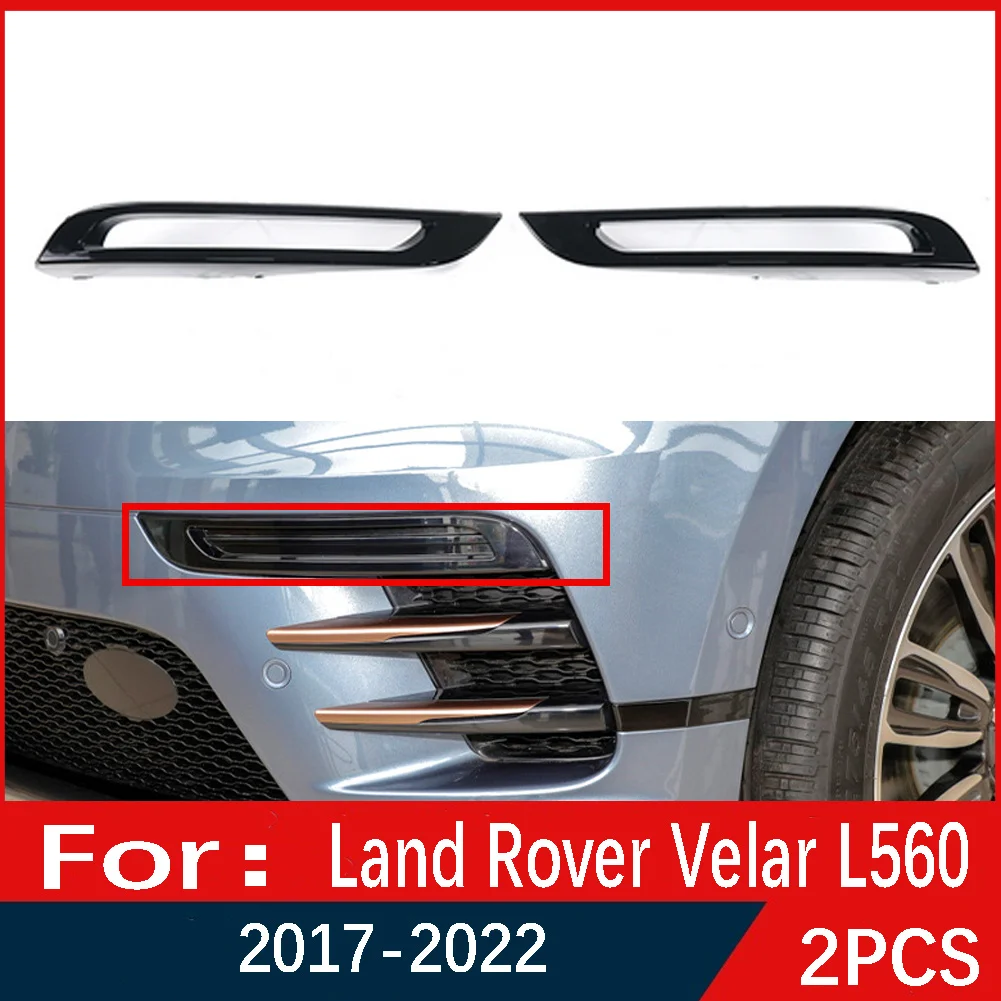 

Car Accessories Front Bumper Fog Lamp Cover Lightshade For Land Rover Range Rover Velar L560 2017 2018 2019 2020 2021 2022