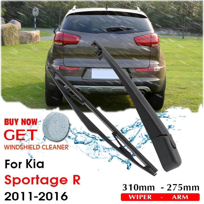 Escobilla de limpiaparabrisas de coche, limpiaparabrisas de ventana trasera para Kia sportage R Hatchback 310 mm 2011-2016, accesorios para