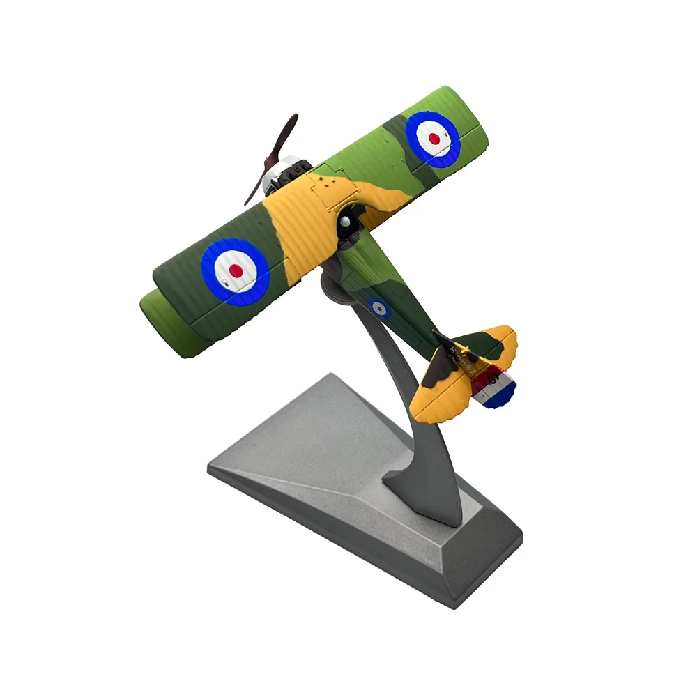 1:72 Scale WWI French Air Force SPAD S.XIII Biplane Propeller Fighter Diecast Metal Airplane Plane Aircraft Model Toy