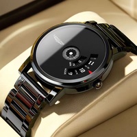 POEDAGAR Top Luxury Square Man Watch Date Waterproof Luminous Men Wristwatch High Quality Leather Men's Quartz Watches+Box Reloj