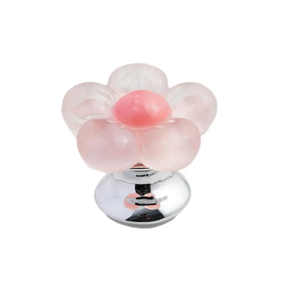 Bouton poussoir de toilette à poignée rose, protecteur d'ongles long, interrupteur à pression, chambre, bain de chasse d'eau, presse à bouton, G3a8, 1 pièce