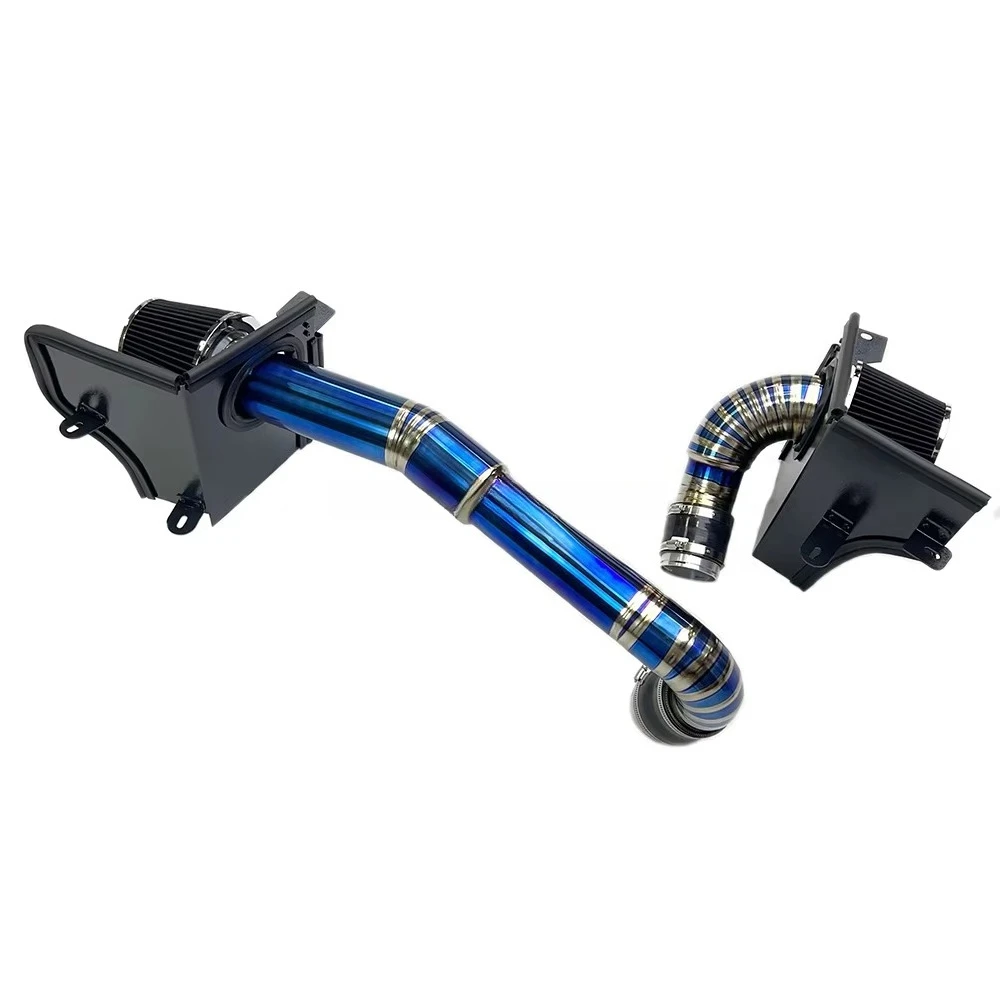 

New for S58 Competition Titanium Intake with Heatshield-G87/G80/G82 Cold Air High-Flow Unlock Engine Hidden Power OE 11658090919