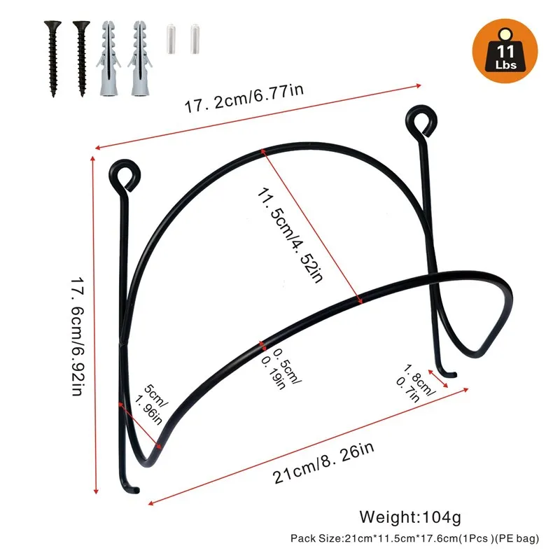 Toallero para colgar en la pared del baño de hierro forjado, estante para vino, revista de sombreros, estante multifuncional, colgador multicapa