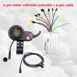 36V/48V Electric Scooter Motor Controller Intelligent Brushless Motor Controller Instrument Display For 10 Inch Kugoo M4 Scooter