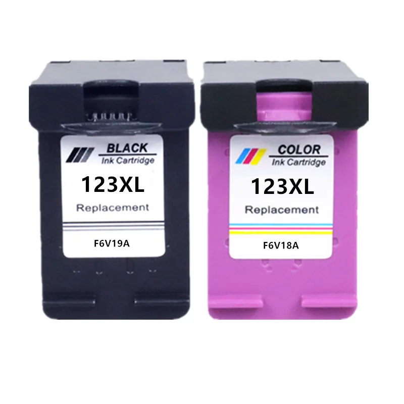 Compatible for HP 123 XL Replacement ink Cartridge for HP123 123XL for Deskjet 1110 2130 2132 2133 2134 3630 3632 3637 3638