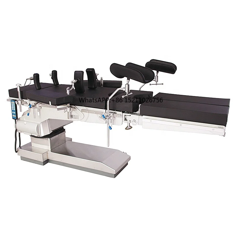 5 Section Electro-Hydraulic Aluminum Alloy Operating Table with Carbon Fiber Top and 350kg Load Capacity for Surgery
