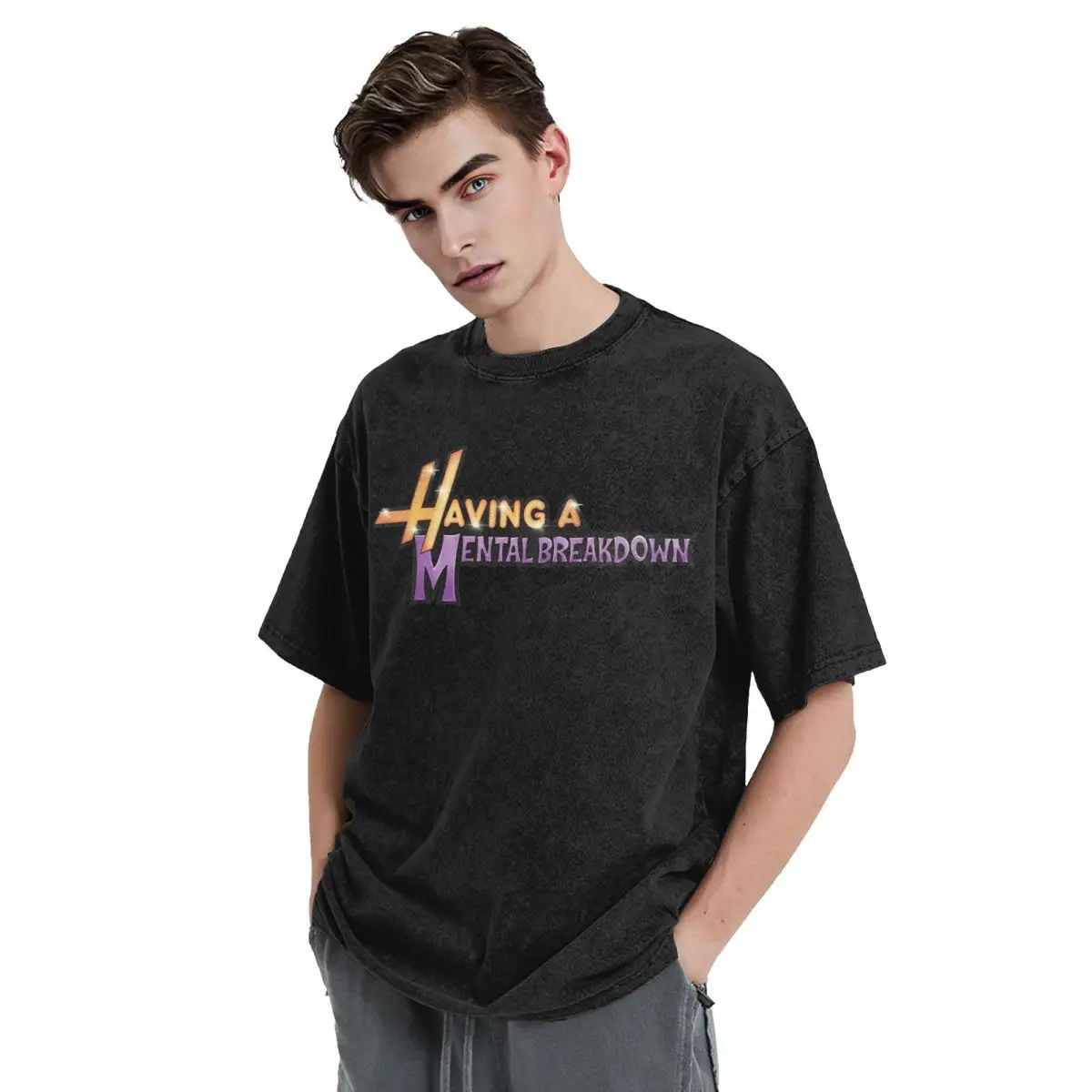 Maglietta lavata Hannah Montana Miley cynus Movie Hip Hop Fashion T-Shirt Harajuku Streetwear Cotton Graphic Tee Shirt uomo donna