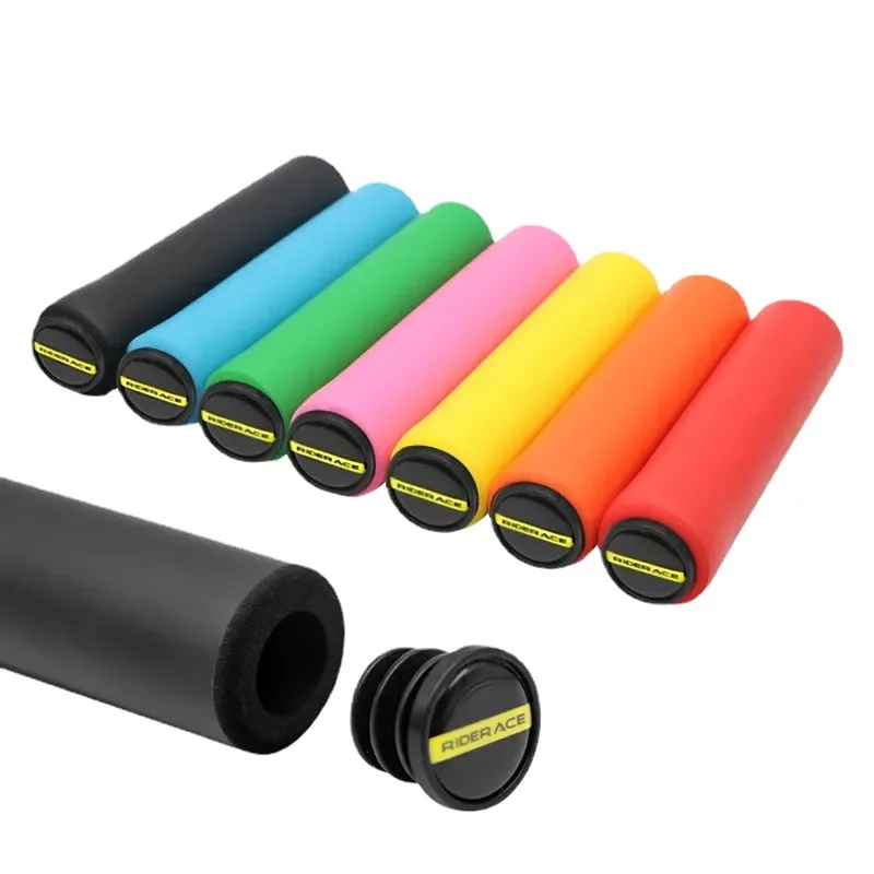 Q771 Mountain Bike Silicone Ultra-light Shock Absorber Sets Ultra-ESI Sponge Bicycle Grips