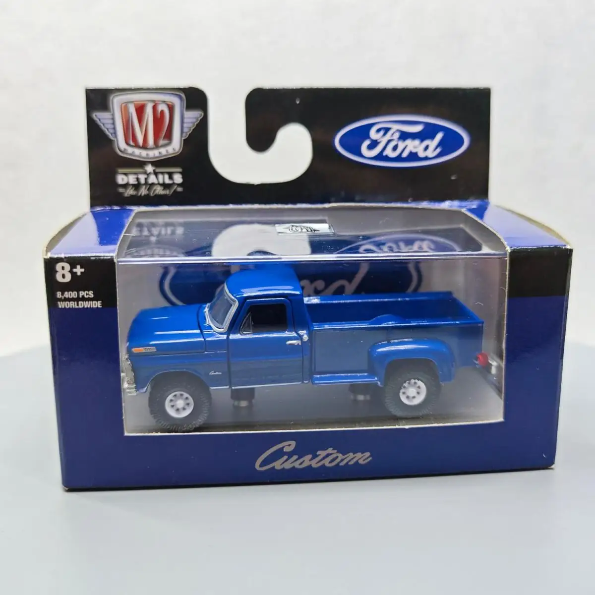 M2 Machines 1/64 1970 Ford F-100 Custom 4*4 Die-cast alloy car model collection display child gift