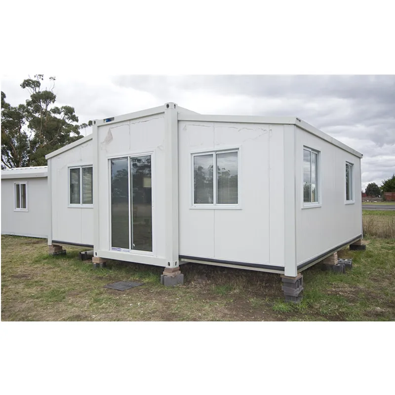 Compact Prefab Tiny House – 20FT 40FT Portable Container Home with Functional 1 2 3 Bedroom & Kitchen