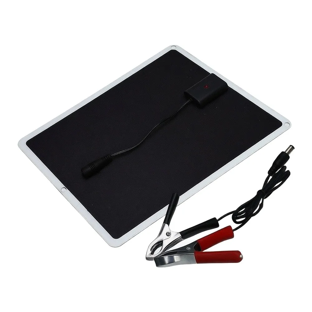 20W Monocrystalline for Solar Panel for Vehicle Yacht Car for rv Boat for Power 210 x 175 mm Lightweight Efficient Conversion